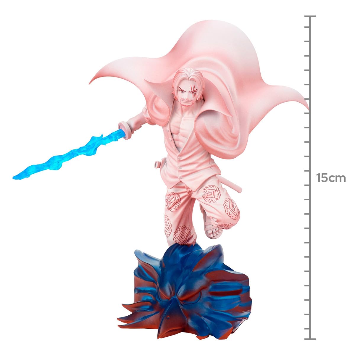 Banpresto - Figurine Shanks One Piece Film Rouge - Senkozekkei 11cm BP88408 Banpresto - Figurine Shanks One Piece Film Rouge - Senkozekkei 11cm BP88408